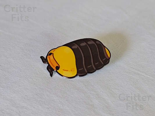 Rubber Ducky Isopod Pin