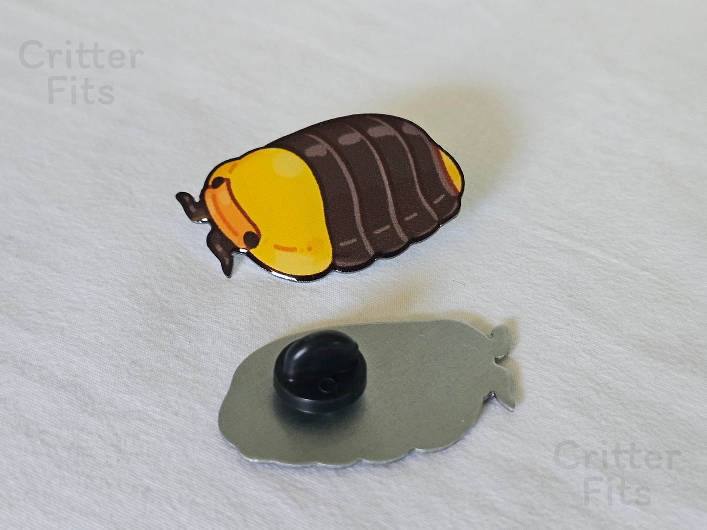Rubber Ducky Isopod Pin