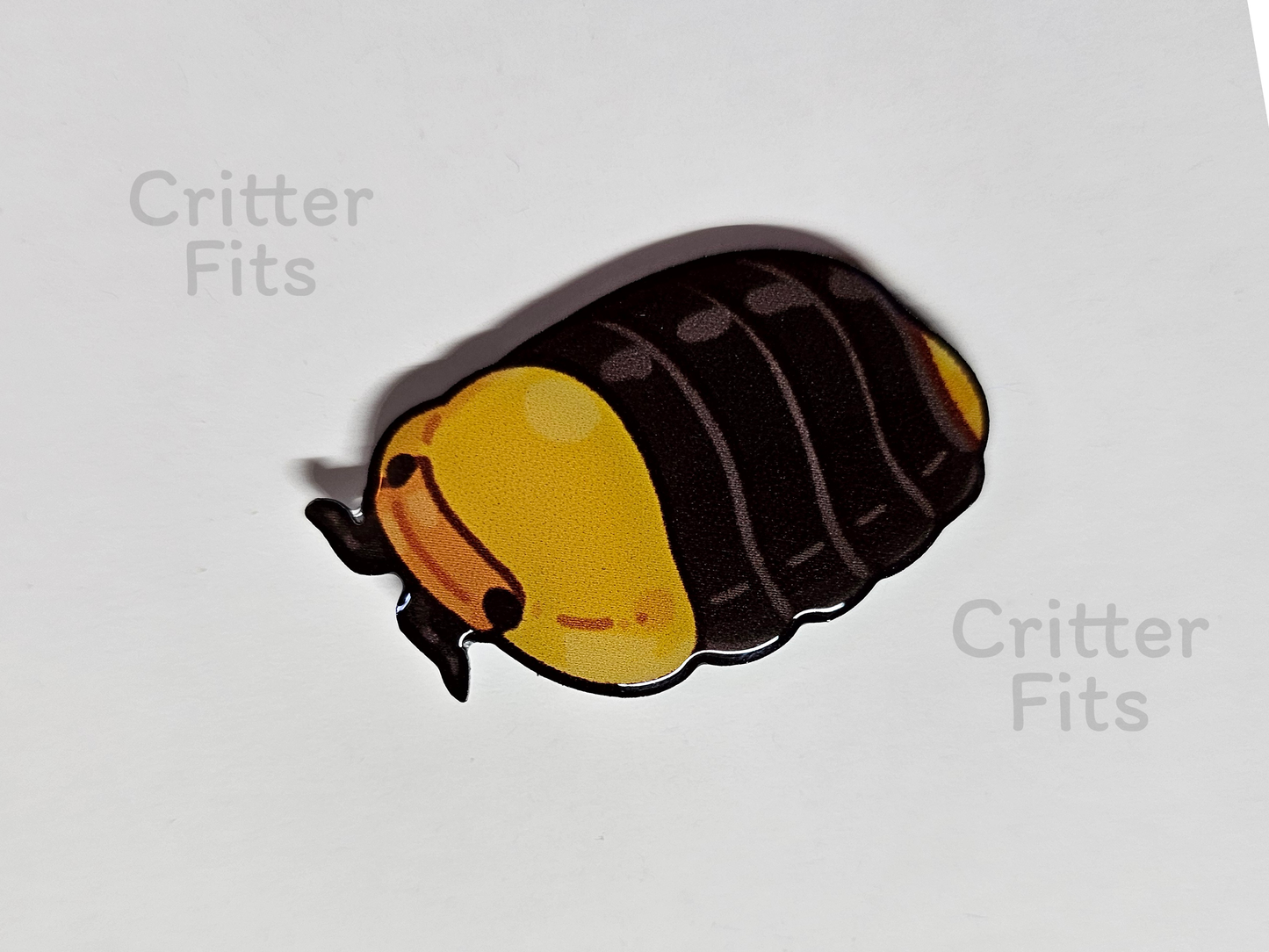 Rubber Ducky Isopod Pin